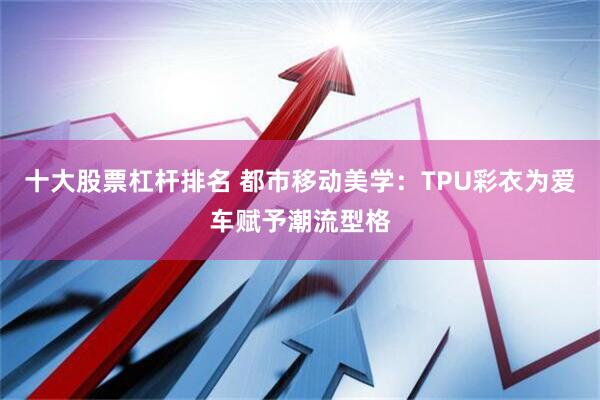 十大股票杠杆排名 都市移动美学：TPU彩衣为爱车赋予潮流型格